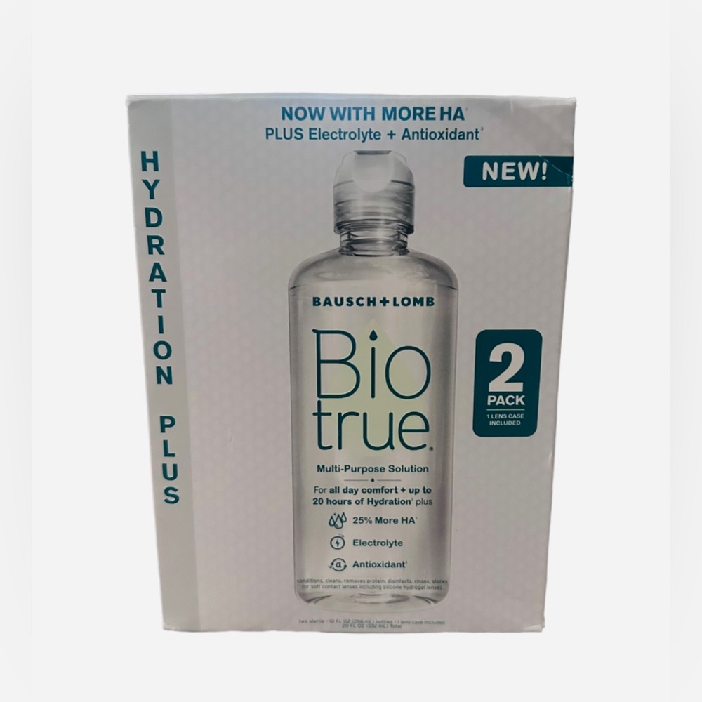 Bausch & Lomb Multi-Purpose Solution Hydration Plus lot of 2 NEW